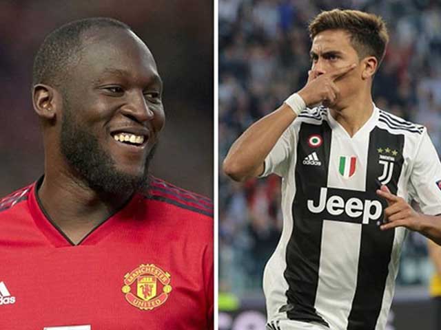 Biến động MU – Juventus: Sarri “bật đèn xanh” trao đổi Lukaku – Dybala