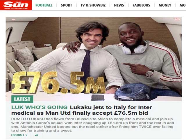 Chuyển nhượng phút 89, MU chấp thuận bán Lukaku 76 triệu bảng: Inter sắp nổ ”bom tấn”