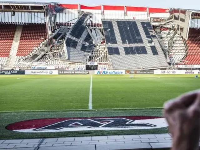 Tin HOT bóng đá tối 11/8: Sập mái che sân vận động gây tai nạn ở Hà Lan