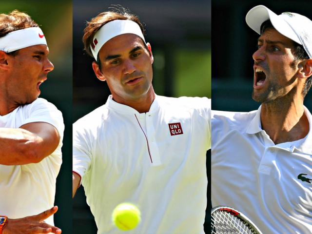 Bảng xếp hạng tennis 26/8: Djokovic - Nadal ”đau đầu” vì Federer ở US Open