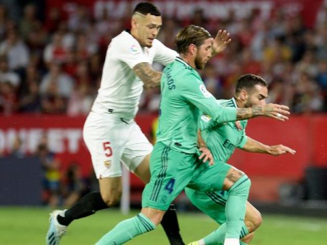 Video highlight trận Sevilla - Real Madrid: Siêu sao ”cứu giá”, hú hồn vì người cũ (Vòng 5 La Liga)