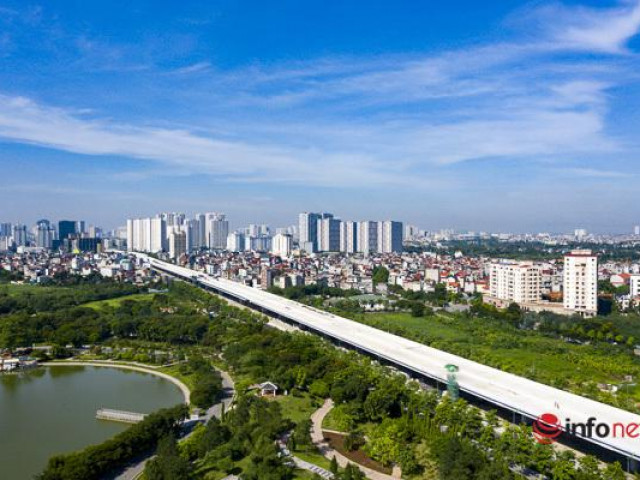 Toàn cảnh đường vành đai 3 Hà Nội, dự kiến thông xe trong tháng 10