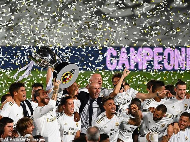 Real Madrid vô địch La Liga lần thứ 34: Rực rỡ Zidane và ”gà son” Benzema