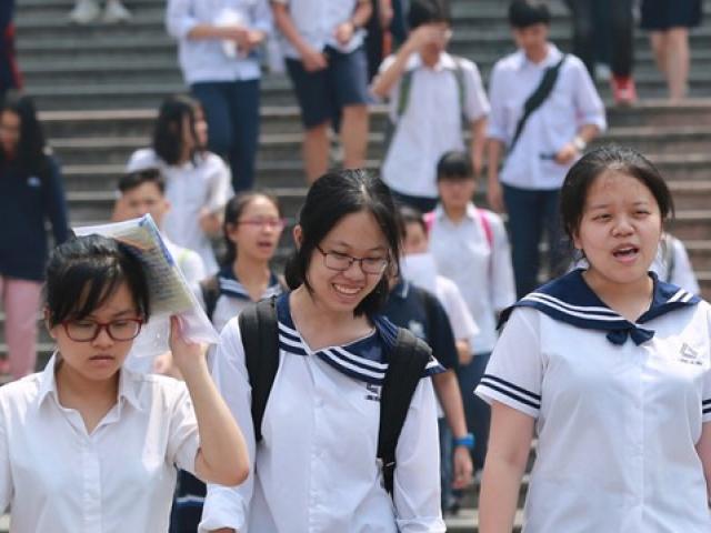 89.000 thí sinh ở Hà Nội bắt đầu kỳ thi tuyển sinh lớp 10 THPT