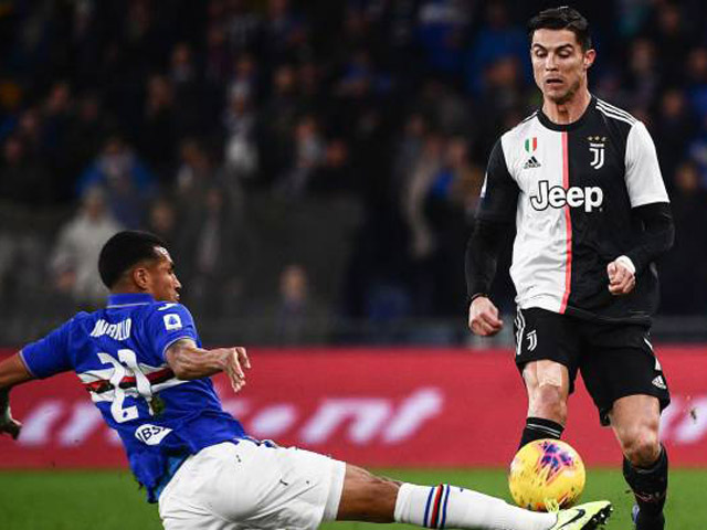 Nhận định bóng đá Juventus – Sampdoria: Siêu sao Ronaldo còn 2 mục tiêu để bứt phá