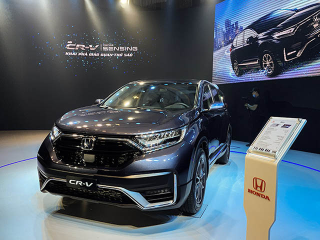 Giá lăn bánh Honda CR-V lắp ráp tại Việt Nam, giảm 50% lệ phí trước bạ