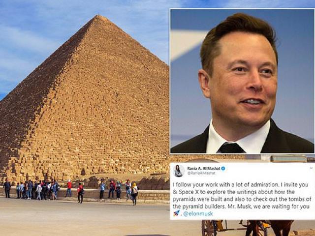 Tỷ phú Mỹ Elon Musk: Người ngoài hành tinh xây kim tự tháp Ai Cập