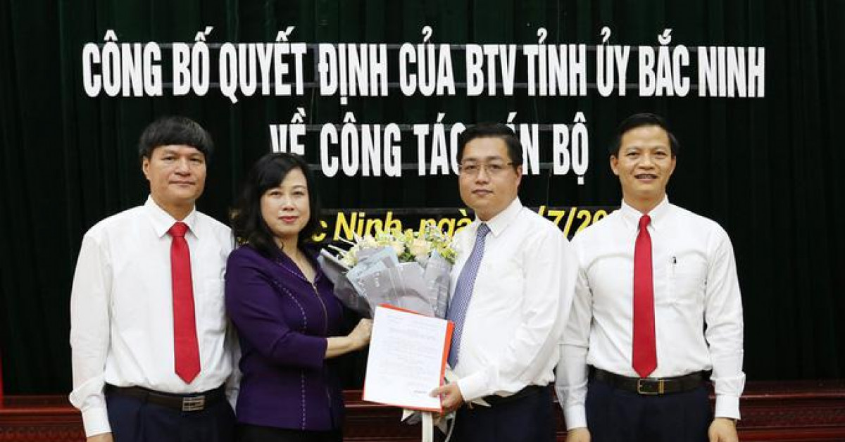 Sau 13 ngày được chỉ định, ông Nguyễn Nhân Chinh thôi giữ chức Bí thư Thành uỷ Bắc Ninh