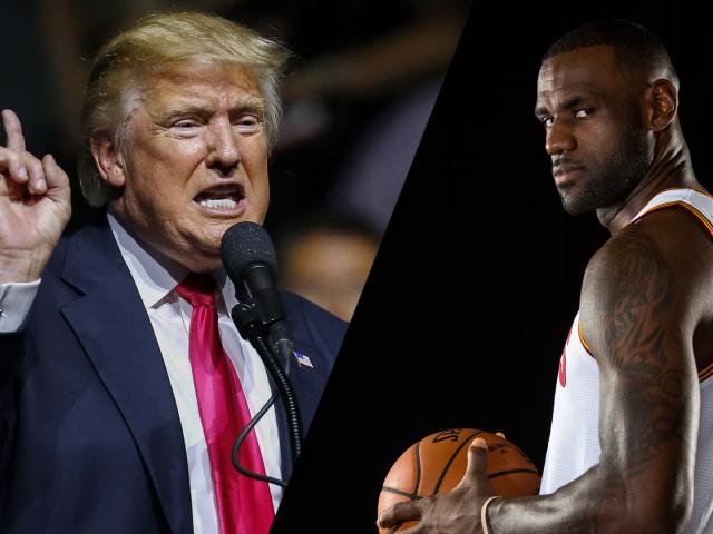 Tổng thống Trump chọc giận sao NBA, LeBron James nói câu bất cần