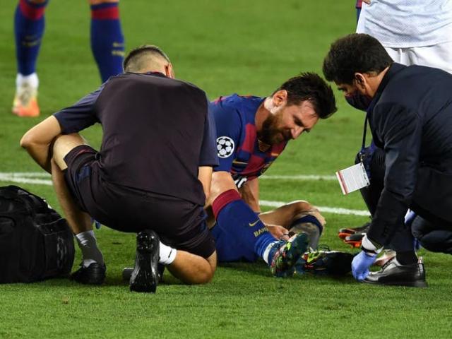 Barca lo sợ Messi dính chấn thương, Bayern - Lewandowski mừng thầm