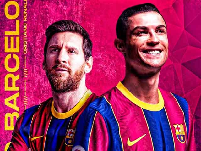 Tin mới nhất Barca mua Ronaldo đá cặp Messi: ”Ngã ngửa” sự thật