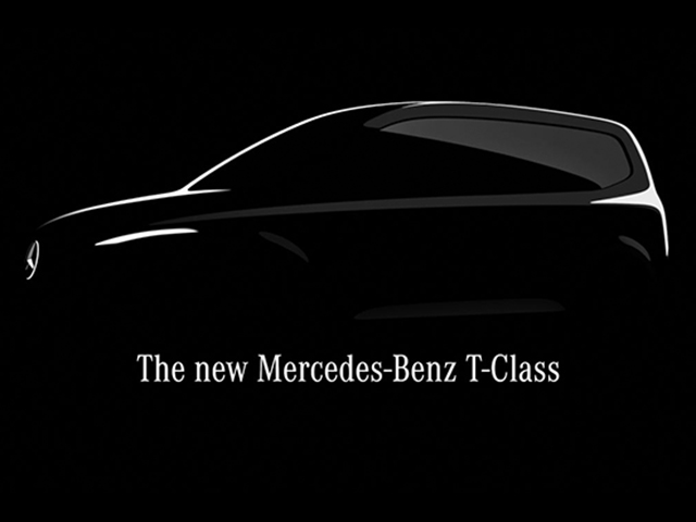 Mercedes-Benz nhá hàng thêm dòng T-Class hoàn toàn mới