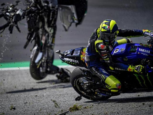 Kinh hoàng tai nạn ở tốc độ trên 200 km/h đua xe MotoGP ở Austrian GP