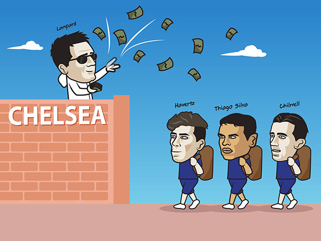 Ảnh chế: Chelsea ”vung tiền” chuyển nhượng khiến fan MU hụt hẫng