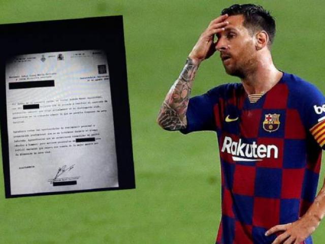 Messi gửi fax đòi rời Barca: Fan biểu tình ngoài Nou Camp, quan lớn xúc động chia tay