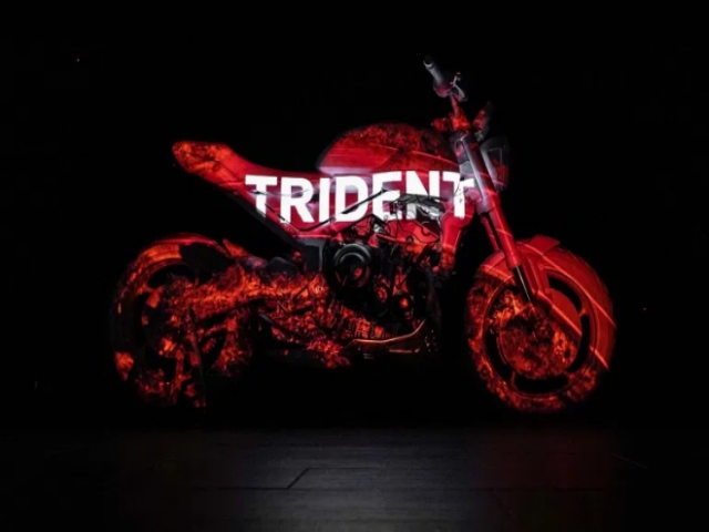 2021 Triumph Trident rò rỉ, muốn xưng “vương” môtô tầm trung