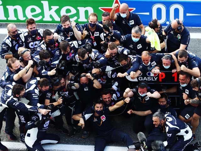 Đua xe F1, Italian GP: AlphaTauri tái hiện “chuyện cổ tích”, podium vắng ”3 ông lớn”