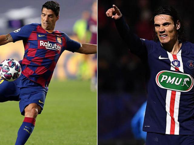 Barca thanh lý Suarez: Koeman tranh Cavani với Real, trợ chiến Messi