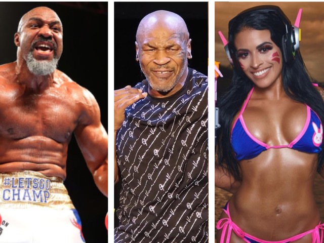 ”Quái vật” 119kg thách đấu Mike Tyson, mỹ nữ đãi fan ”ảnh nóng” trước đại chiến