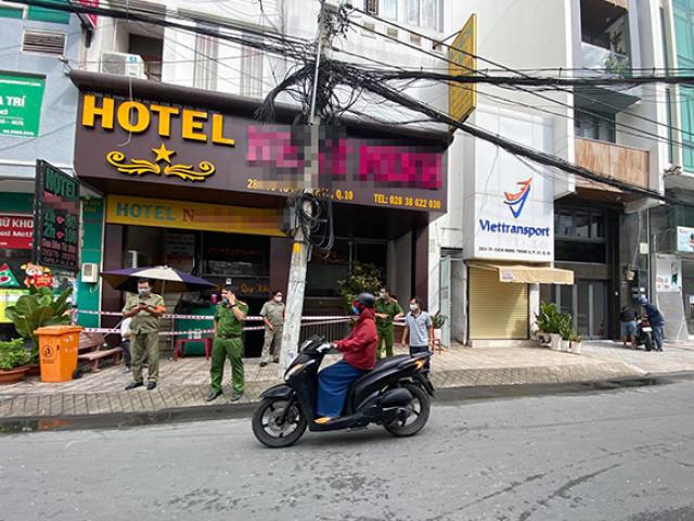 Cháy khách sạn ở Sài Gòn, một người chết, một người bị thương