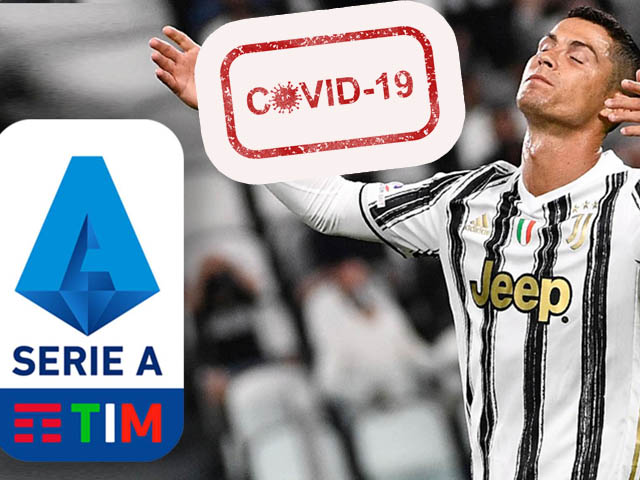 NÓNG: Serie A lại ”vỡ trận” vì Covid-19, Ronaldo ”treo giày” 2 tuần?