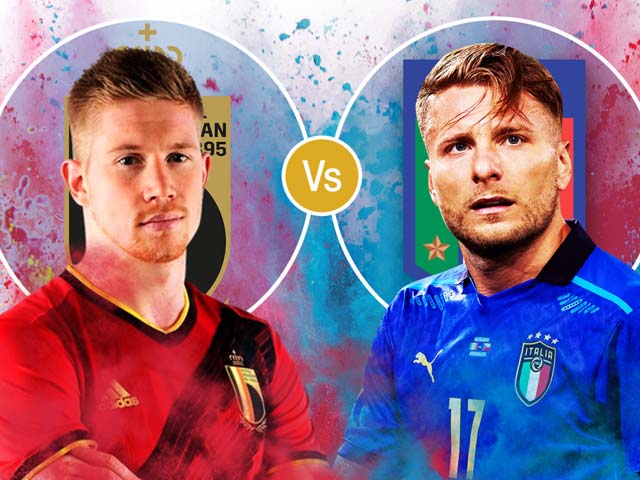 Nhận định bóng đá Bỉ - Italia: Đại chiến đỉnh cao, chờ đại tiệc bàn thắng (Tứ kết EURO)