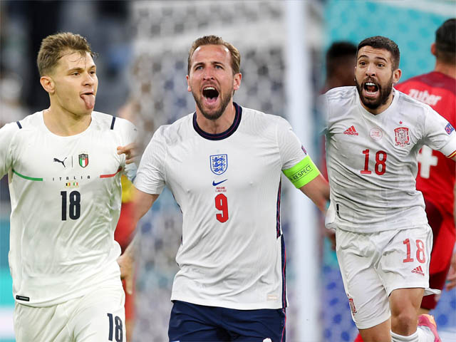 Siêu máy tính dự đoán EURO: Anh - Italia - Tây Ban Nha, đội nào sáng cửa vô địch