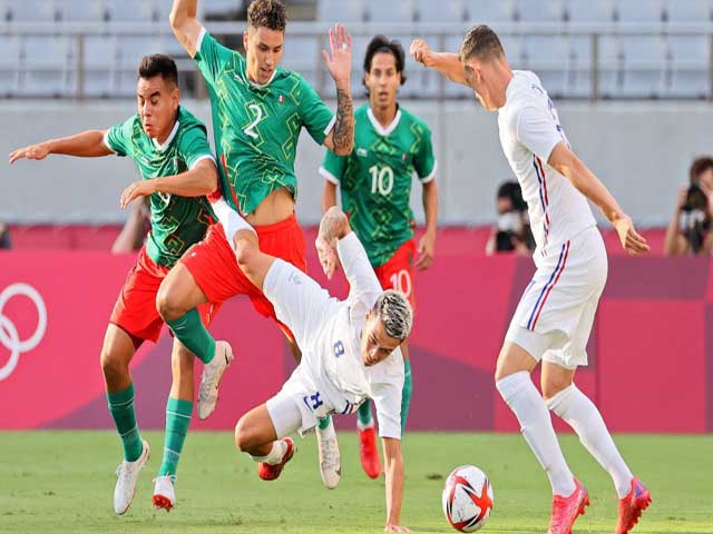 Video bóng đá Olympic Mexico - Pháp: Tấn công liên hồi, căng thẳng tột độ