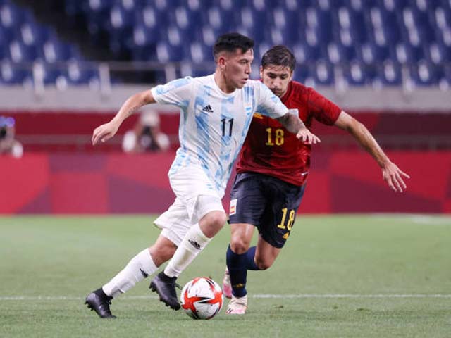 Trực tiếp bóng đá Olympic Tây Ban Nha - Argentina: Belmonte gỡ hòa cho Argentina (Hết giờ)