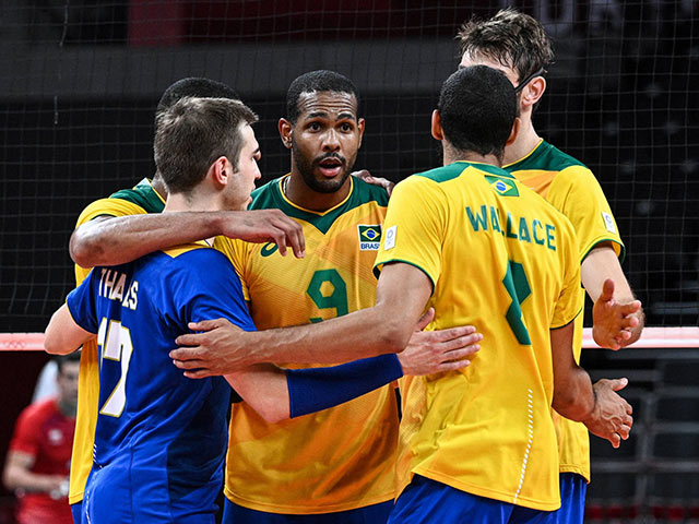 Trực tiếp thi đấu Olympic 1/8: Brazil thắng nghẹt thở Pháp môn bóng chuyền nam