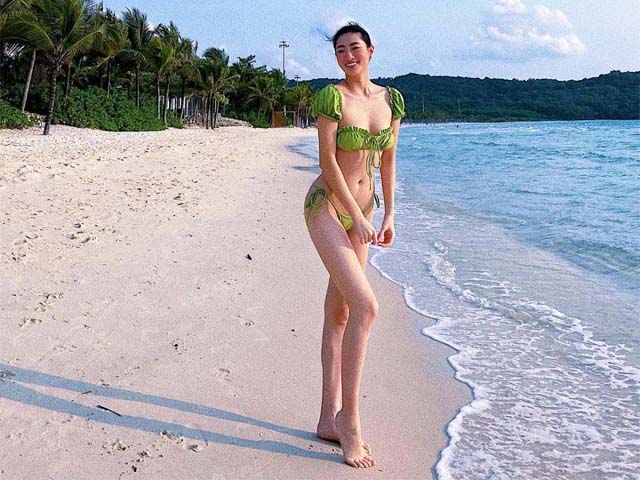 Hoa hậu Cao Bằng có số đo đẹp nhất lịch sử, đôi chân dài 1m22 không đối thủ