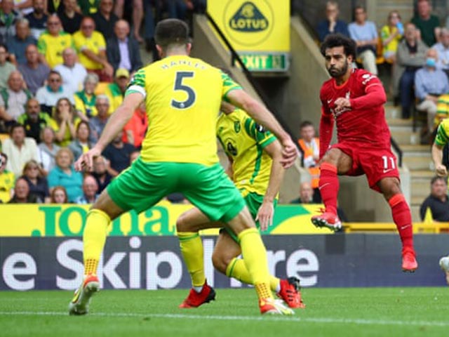 Video Norwich - Liverpool: Bước ngoặt phút 26, chiến thắng tưng bừng (Vòng 1 Ngoại hạng Anh)