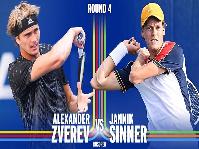 Video tennis Zverev - Sinner: Đỉnh cao 3 set so kè, màn tie-break choáng váng (Vòng 4 US Open)