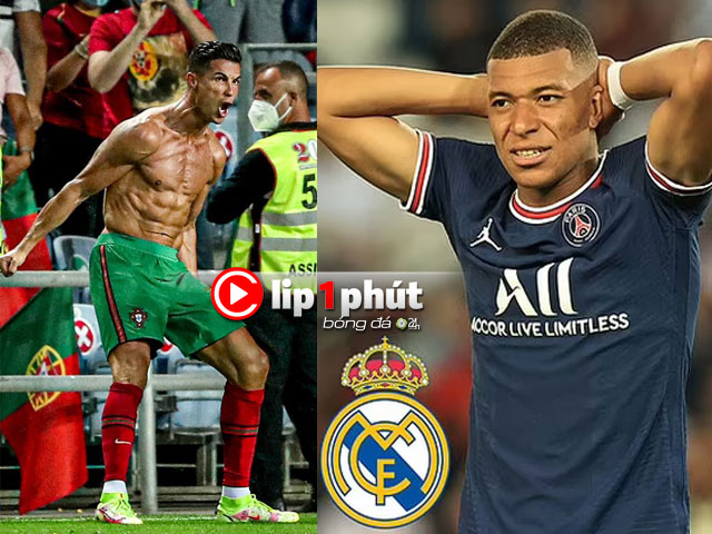 MU kỳ vọng gì ở ”lão tướng” Ronaldo, PSG làm mọi cách ”trói chân” Mbappe (Clip 1 phút Bóng đá 24H)