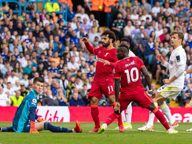 Video bóng đá Leeds United - Liverpool: Salah nổ súng, niềm vui không trọn vẹn (Vòng 4 Ngoại hạng Anh)