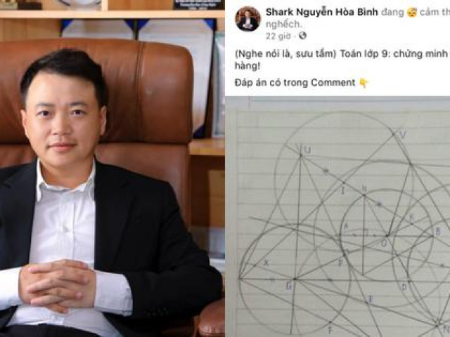 Shark Bình đưa ra quan điểm về giáo dục qua 1 bài Toán khiến dân mạng tranh cãi nảy lửa
