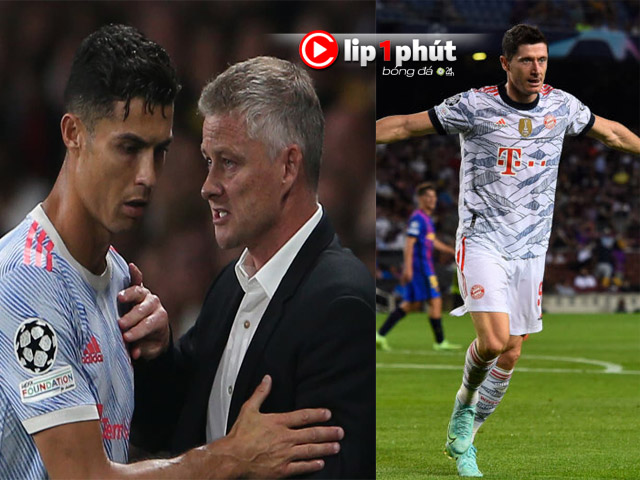 Solskjaer bị tố ”hèn nhát” sau thất bại của MU, Lewandowski sáng cửa giành QBV (Clip 1 phút Bóng đá 24H)