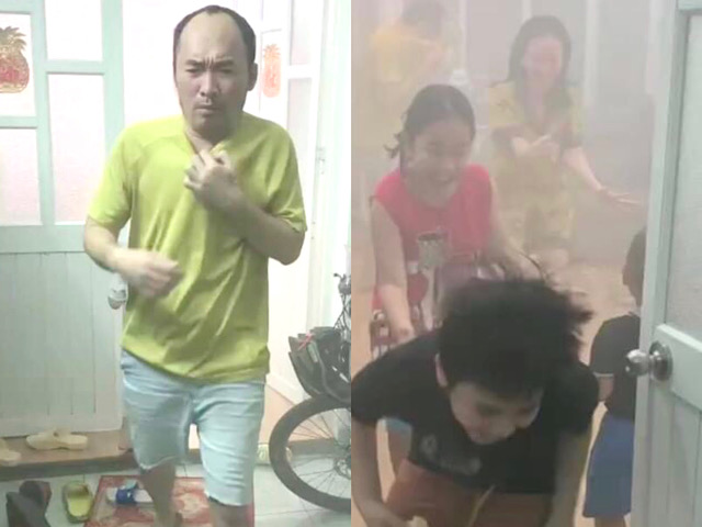 Cả nhà Thu Trang “tháo chạy” khỏi nhà giữa đêm, lý do khiến nhiều người hoảng hồn