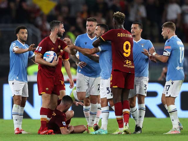 Kết quả bóng đá Lazio - AS Roma: Kịch tính derby, ngược dòng bất thành (Vòng 6 Serie A)