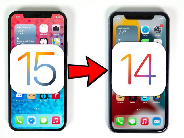 Cách hạ cấp iOS 15 về iOS 14 không mất dữ liệu