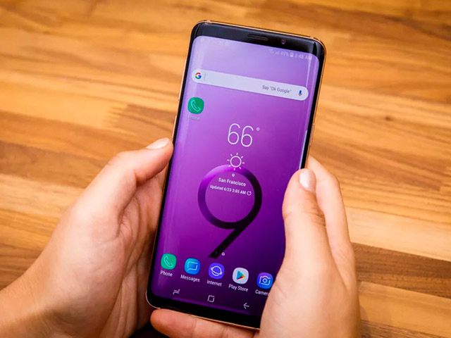 Smartphone Samsung có thể chứa cảm biến máy ảnh và vân tay trên màn hình