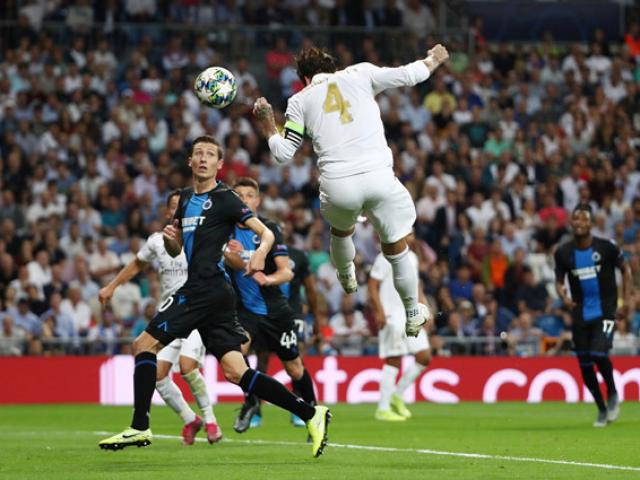 Bóng đá cúp C1 Real Madrid - Club Brugge: Hàng thủ thảm họa & 2 cú đánh đầu vỡ òa