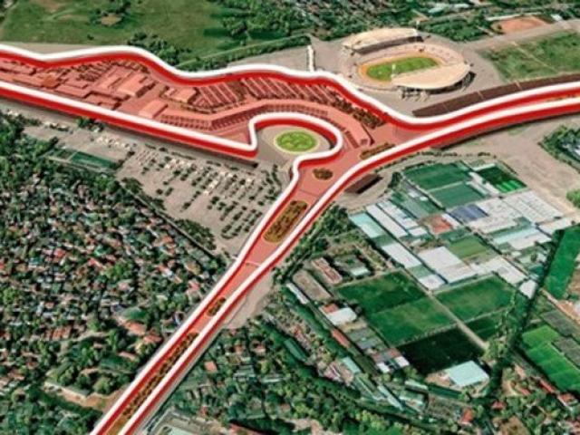 Hà Nội cấm nhiều tuyến phố để thi công đường đua F1