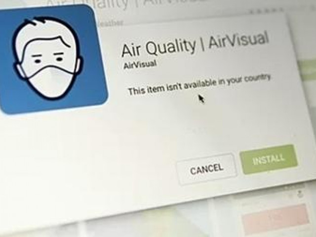 Ứng dụng AirVisual biến mất khỏi kho phần mềm của iOS lẫn Android
