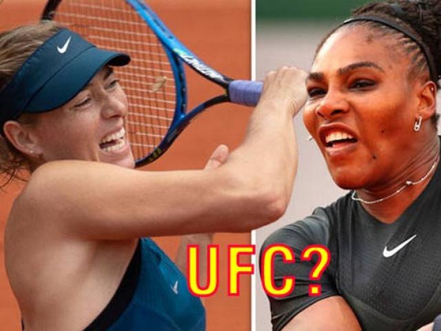 Sharapova và Serena lấn sân UFC: Giải quyết ân oán ở giải võ hàng đầu thế giới