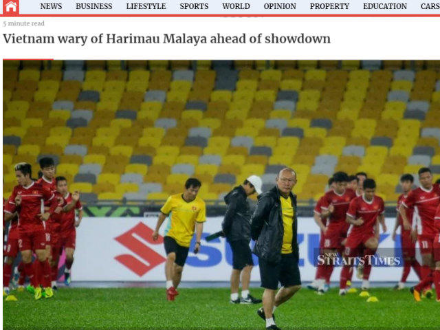 Báo Malaysia chê hàng công ĐT Việt Nam ”vô hại”, thầy Park đang lo lắng