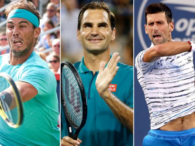 Federer, Nadal bị Djokovic ”điểm huyệt” sức mạnh: So tài ở đâu cuối năm?