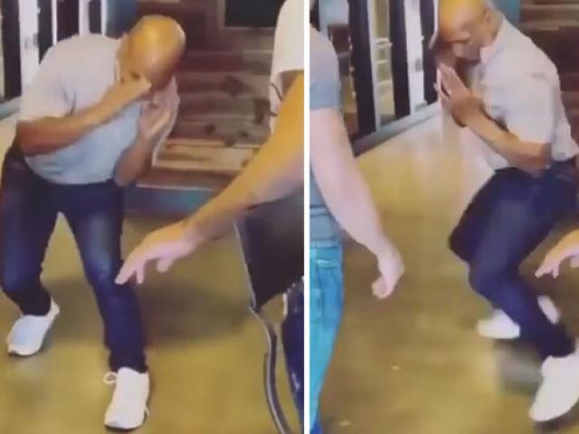 Mike Tyson 53 tuổi “ra đòn tựa tia chớp” thị uy võ sỹ trẻ