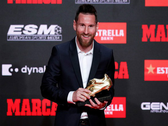 Messi ẵm ”Giày vàng” thứ 6: Nói ẩn ý về Ronaldo & Ibrahimovic, tri ân Barcelona