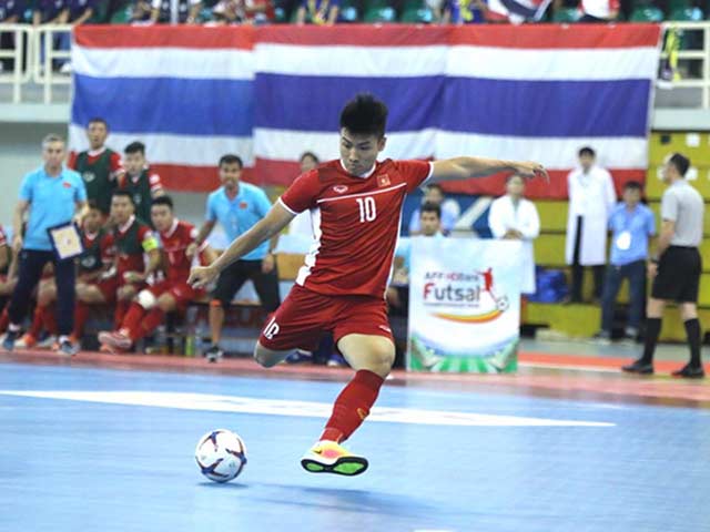 Video highlight trận ĐT Việt Nam - Thái Lan: Tiếc nuối xà ngang, bước ngoặt 21 giây (Futsal Đông Nam Á)